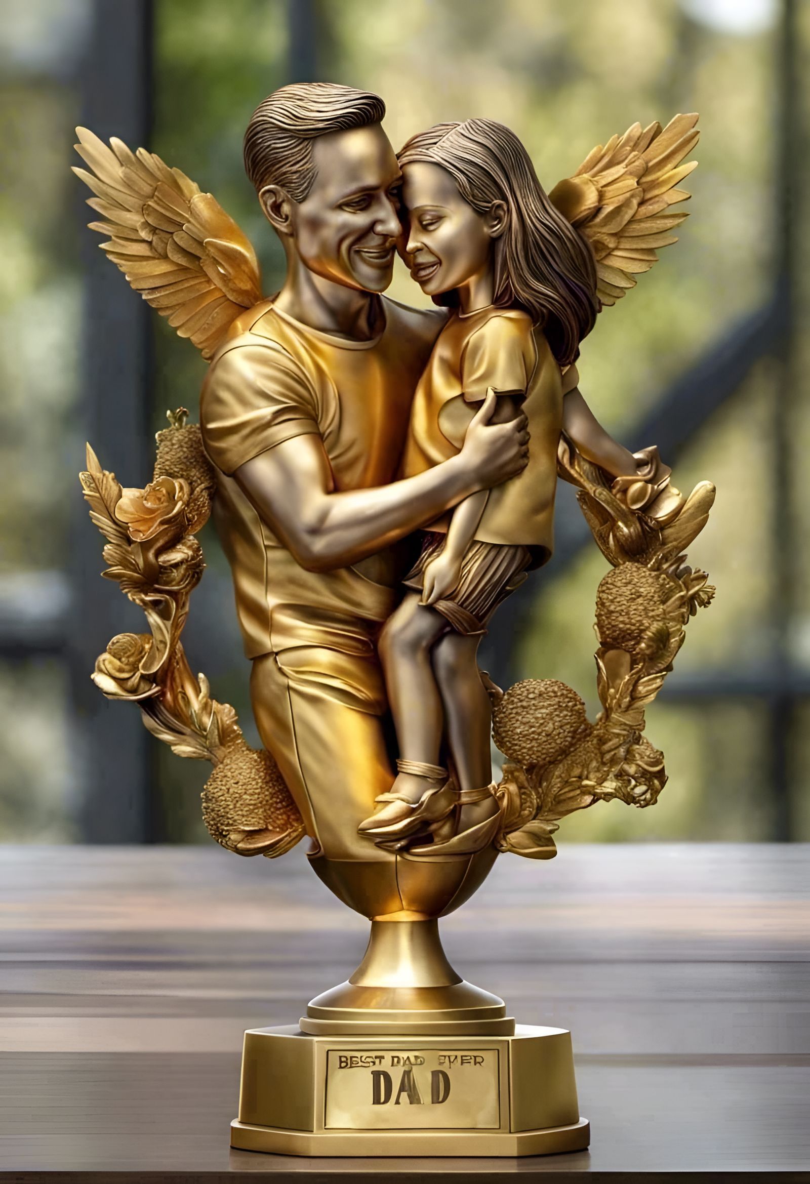 Family is the greatest trophy of all - Best dad ever Trophy ...