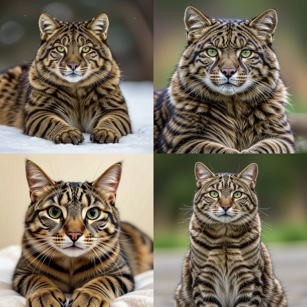 Cat-Bear Hybrid: A Genetic Chimera