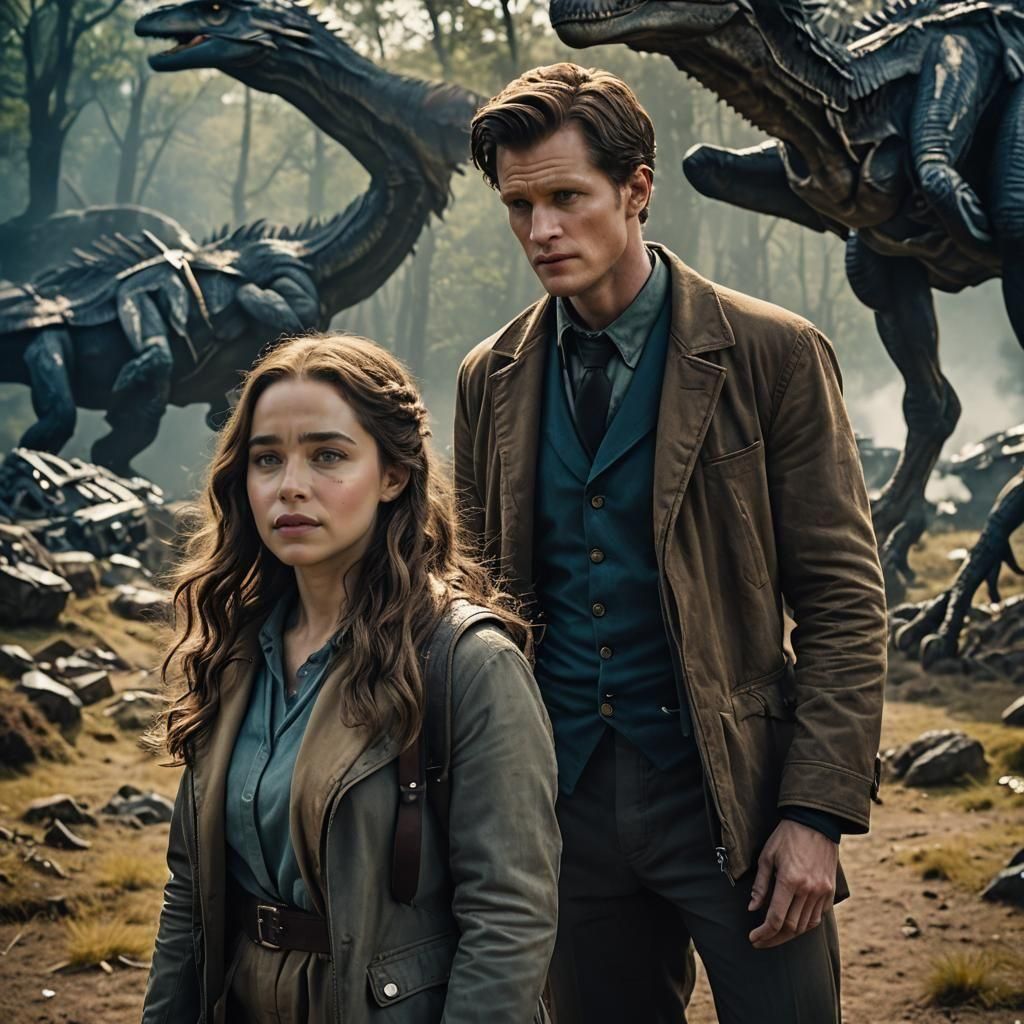 Emilia Clarke and Matt Smith in Sci-Fi Thriller