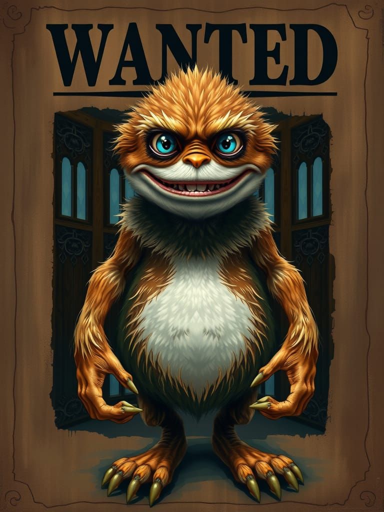 Wanted Poster: Dr Alien And Mr Hyde