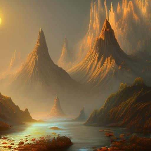 Love in the Smallest Thing: Detailed Matte Painting