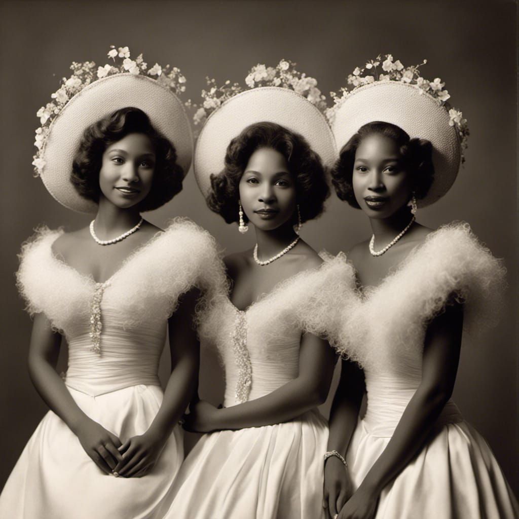 1940s Portrait of African American Women