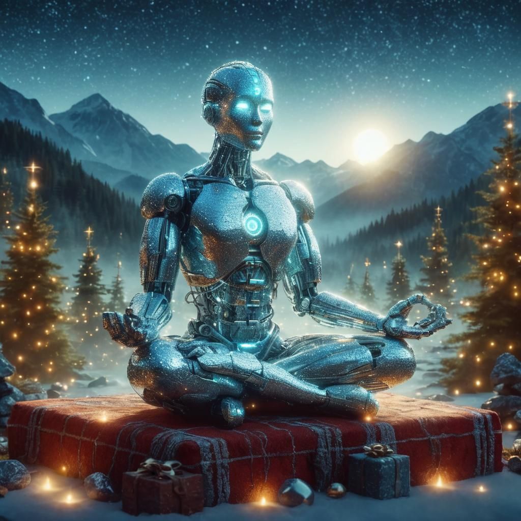 Robot Learns Meditation for Mindfulness