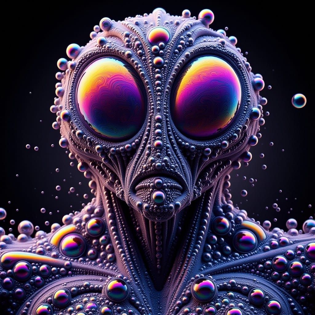 Abstract AI Image from Simple Prompt