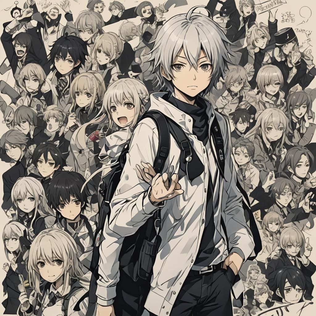 Anime Style Character Portrait