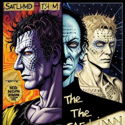 Sandman's Dreaming: A Surreal Comic Book Visualization