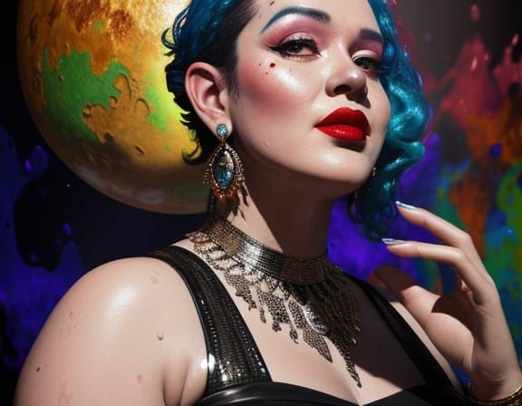 Kobold Bard with Globe in Photorealistic Style