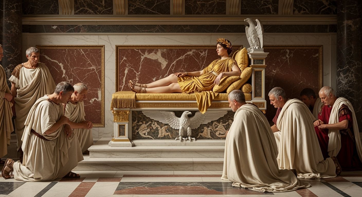 Empress Messalina in Lavish Roman Palace