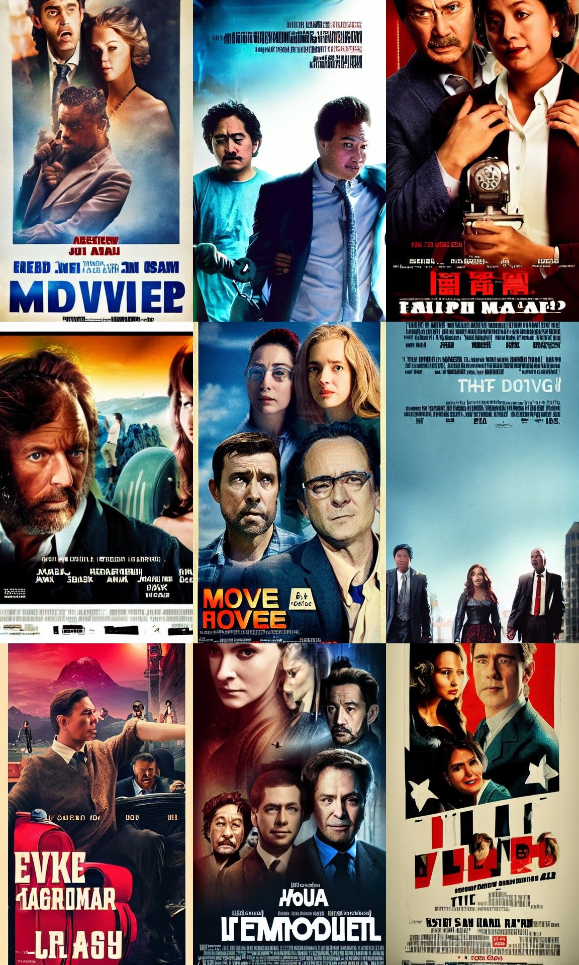 AI Generated Movie Poster