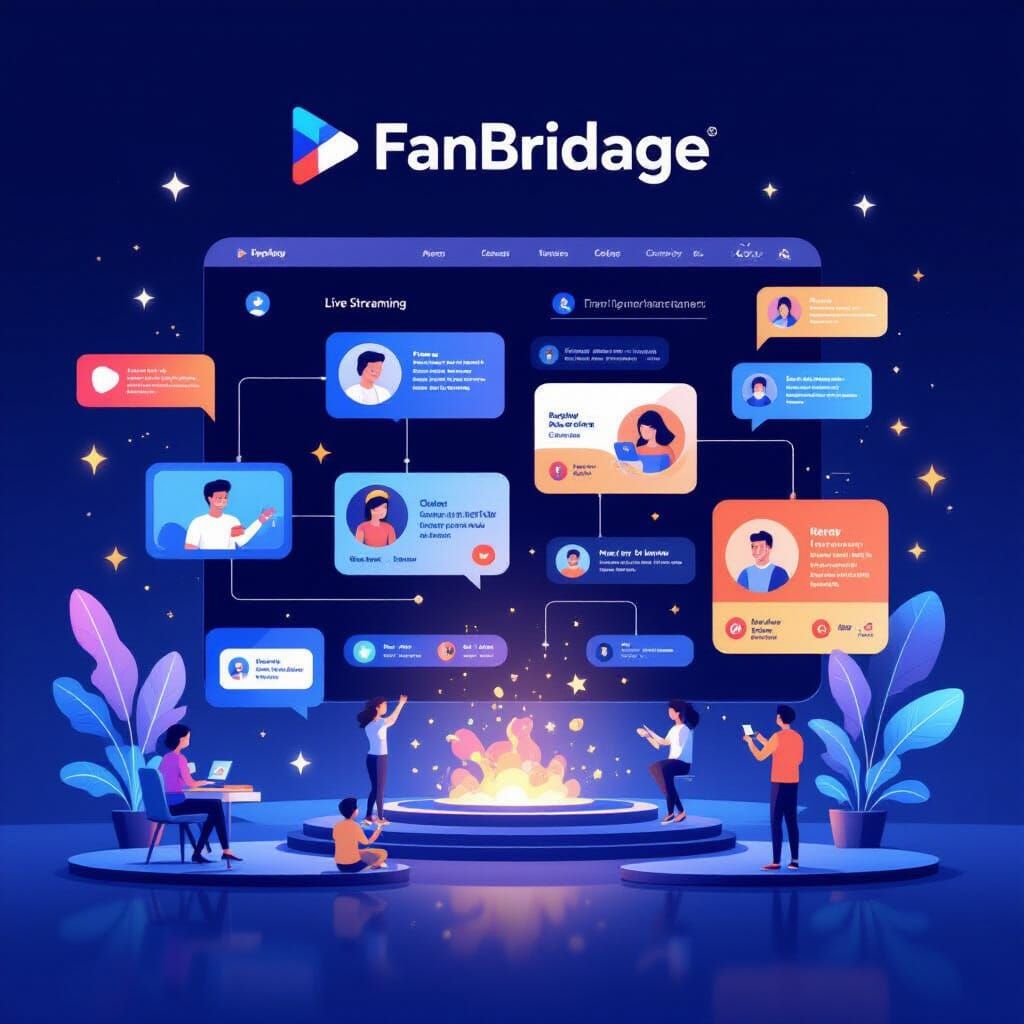 FanBridge Platform: Live Stream, Chat, and Monetization