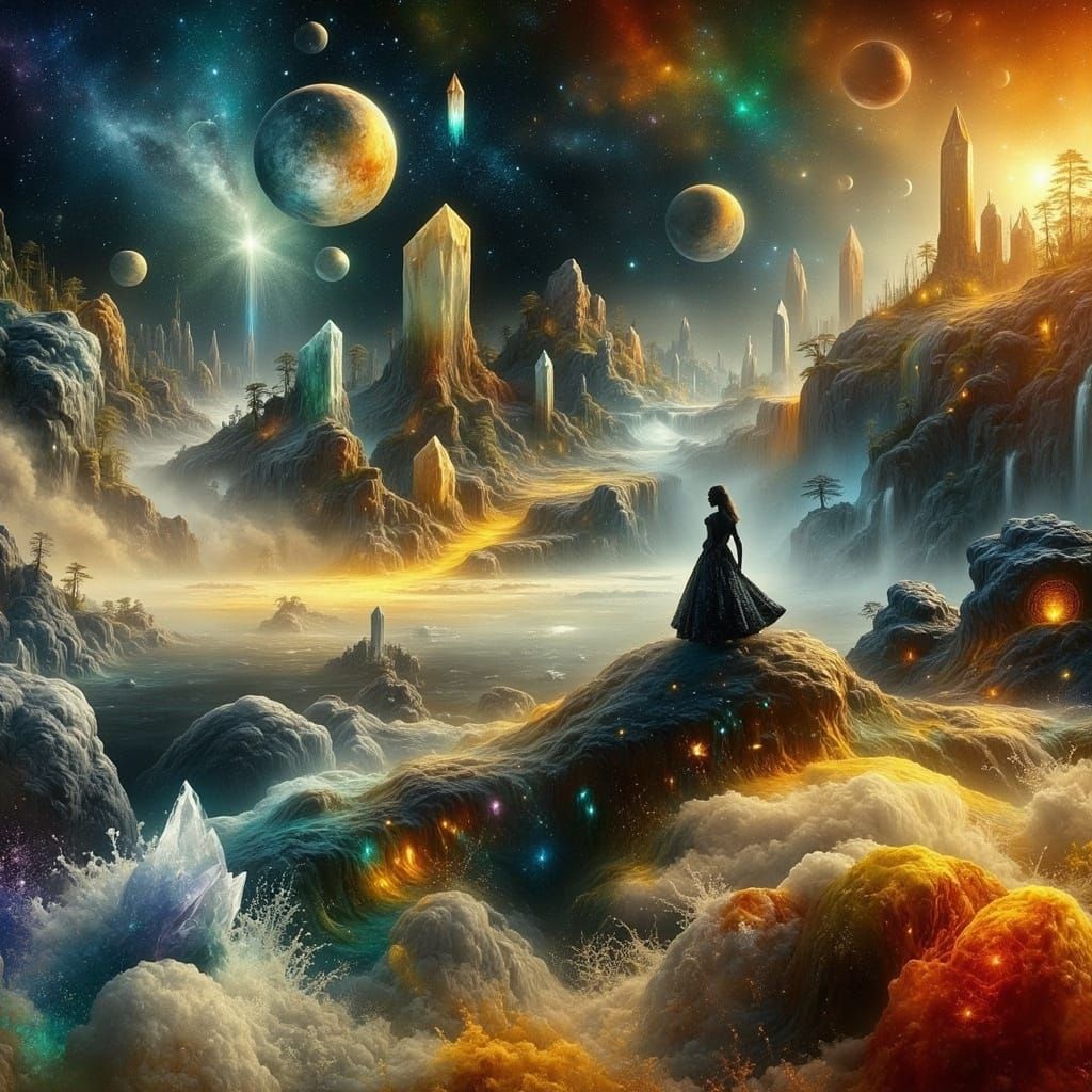 Surreal Underground World Unveiled in Retro Futuristic Style