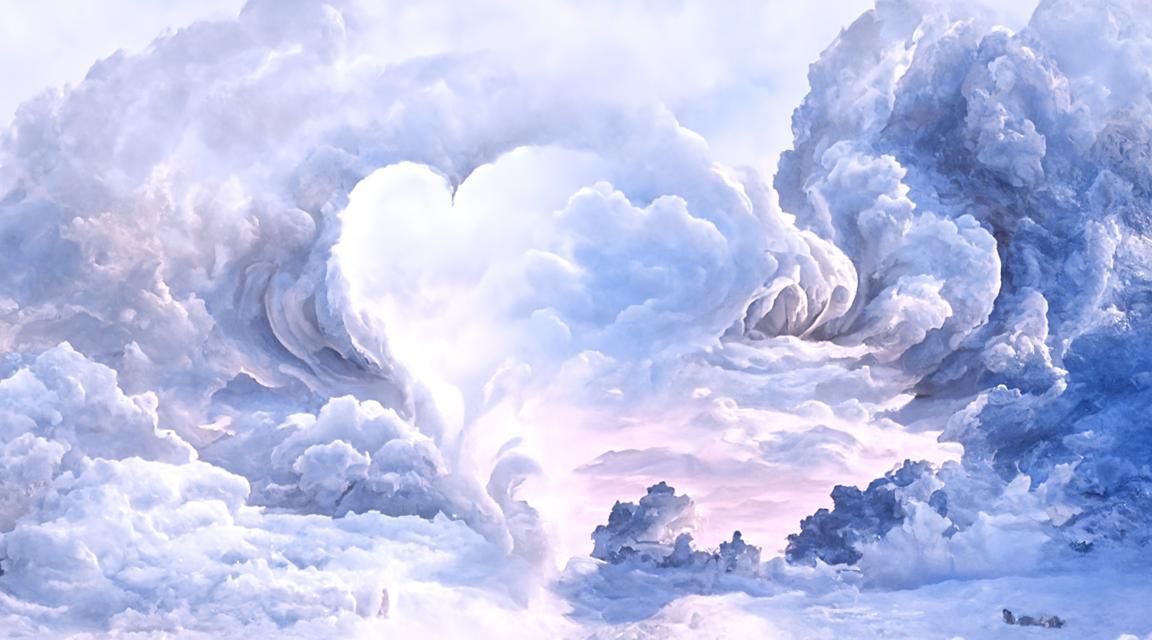 Dramatic Storm Cloudscape in Golden Hour Light