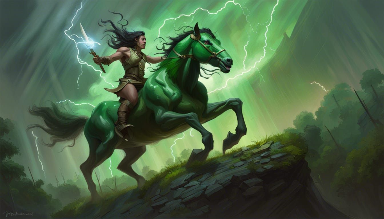 Centaur Summons Forest Wildlife in Epic Battle