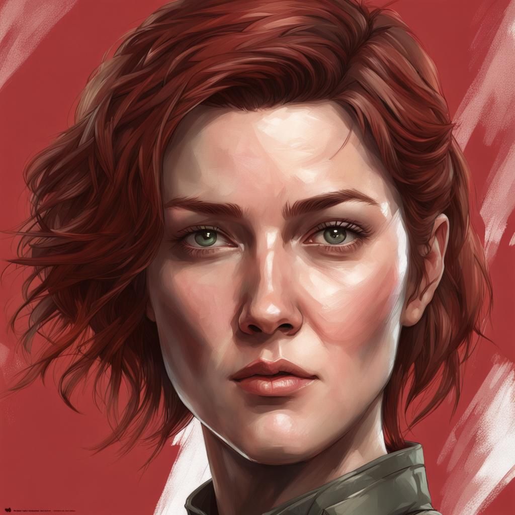 Meryl Silverburgh Portrait in Dynamic Lighting Style