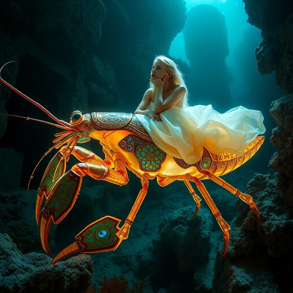 Mantis Shrimp Kalypsis in Sunken City Ruins