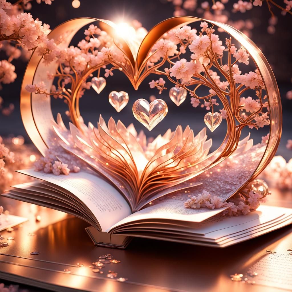 elaborate yet elegant open meditation  book with the an elab...