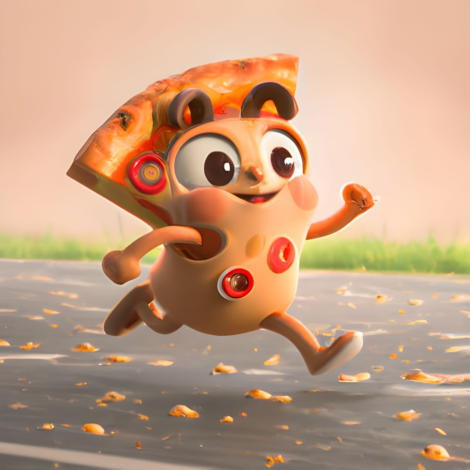 Pizza Running Late, But On Its Way!