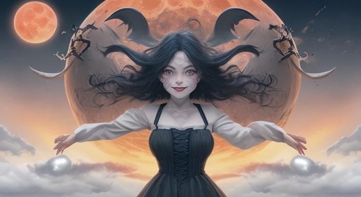 detailed symmetrical small round face small long ridged nose...