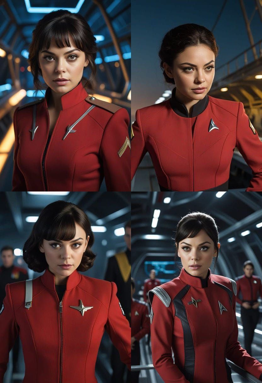 Mila Kunis as Vulcan Starfleet Officer