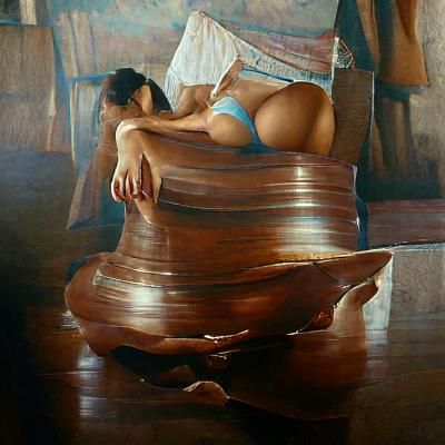 Xianna Centeno: Oil Portrait in Gurney Style