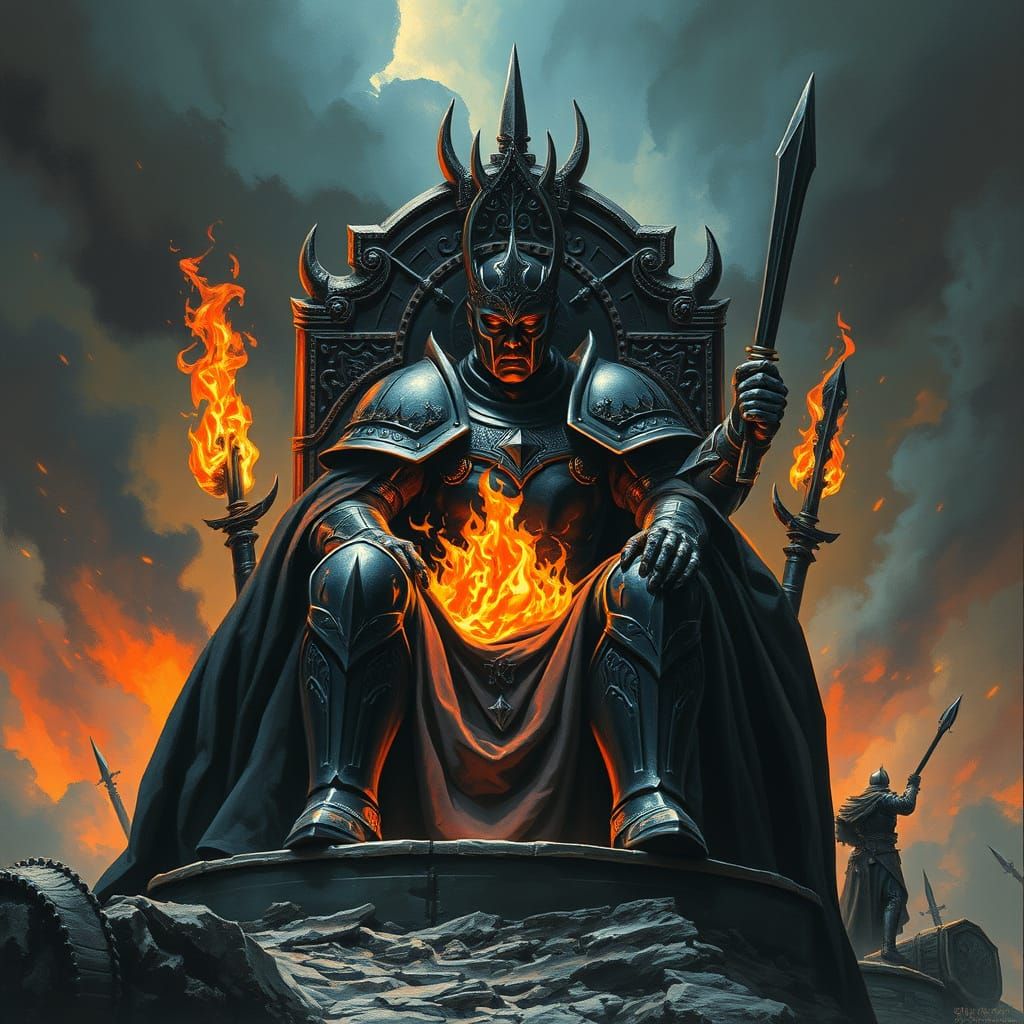 Sculpture of a politician