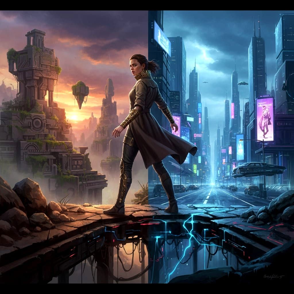 A tale of two worlds