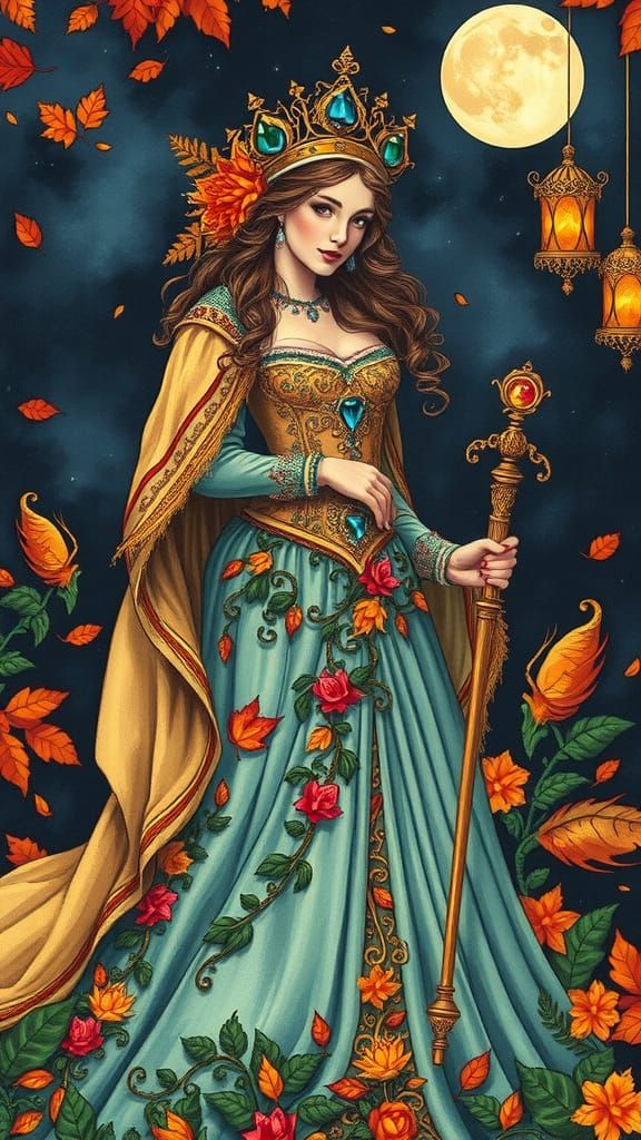 Une reine en Automne