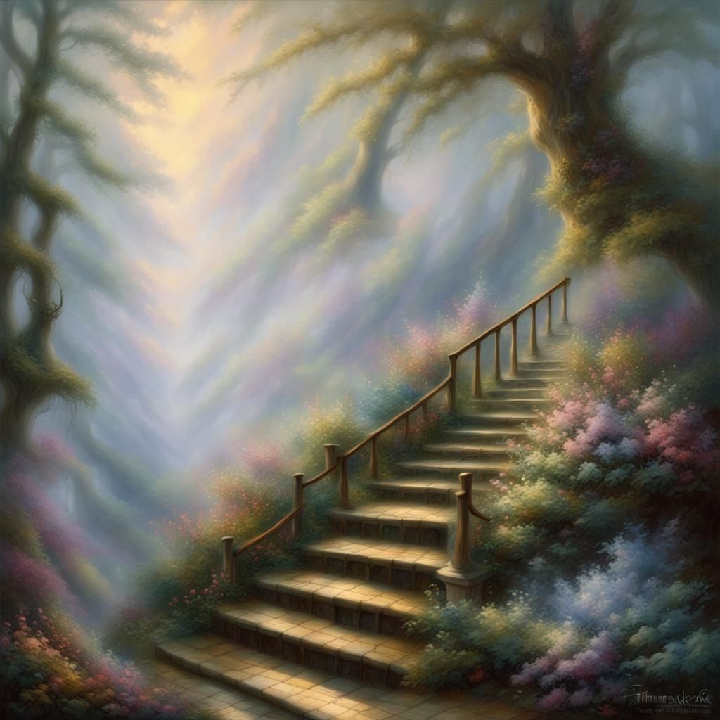 Staircase forest