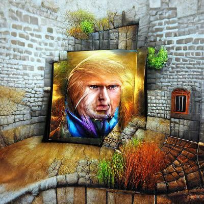 Fantasy Aristocrat Portrait in Baldur's Gate Style