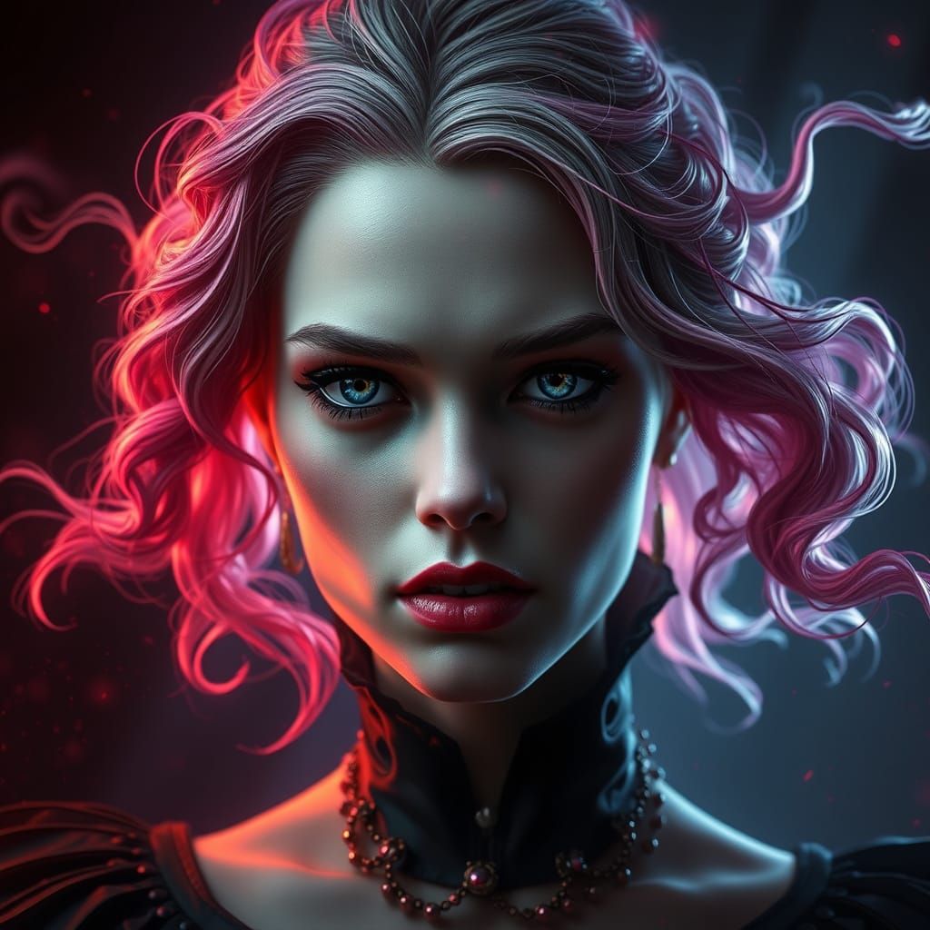 Furious Madness Consumes the Soul in Triadic Colors