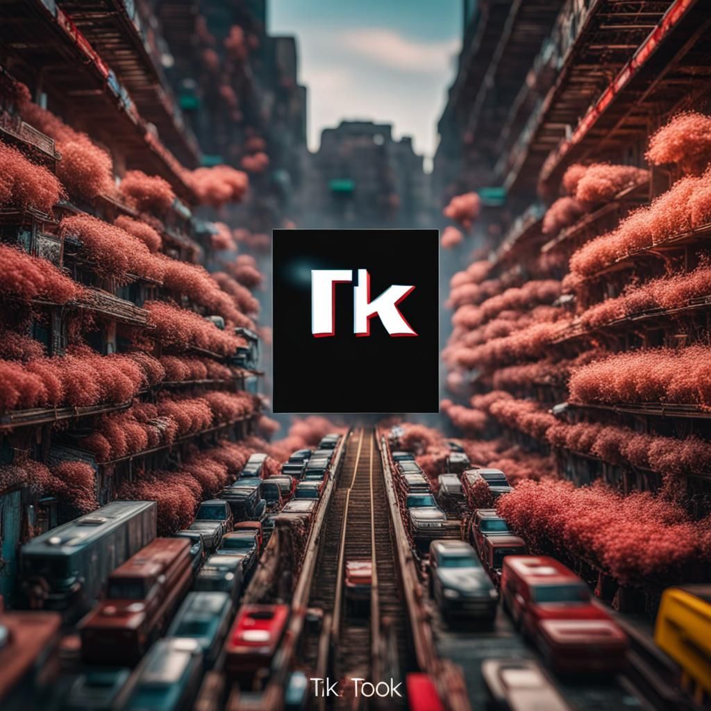 TikTok Versus YouTube: Hyperrealistic Cinematic Showdown
