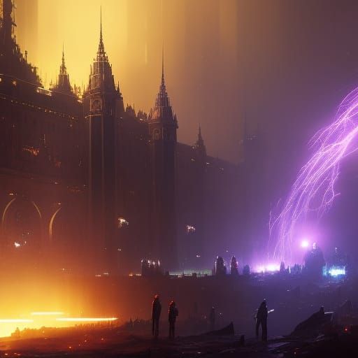 Robots Take Over the World: Dark Fantasy Concept Art