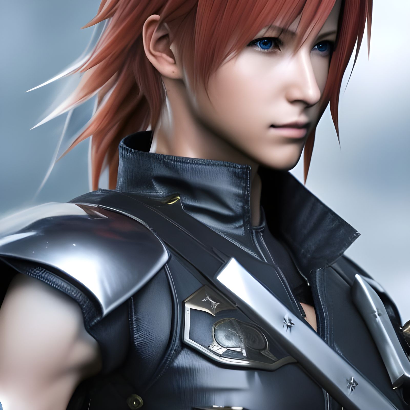 Lightning Farron as Navy Officer, Photorealistic