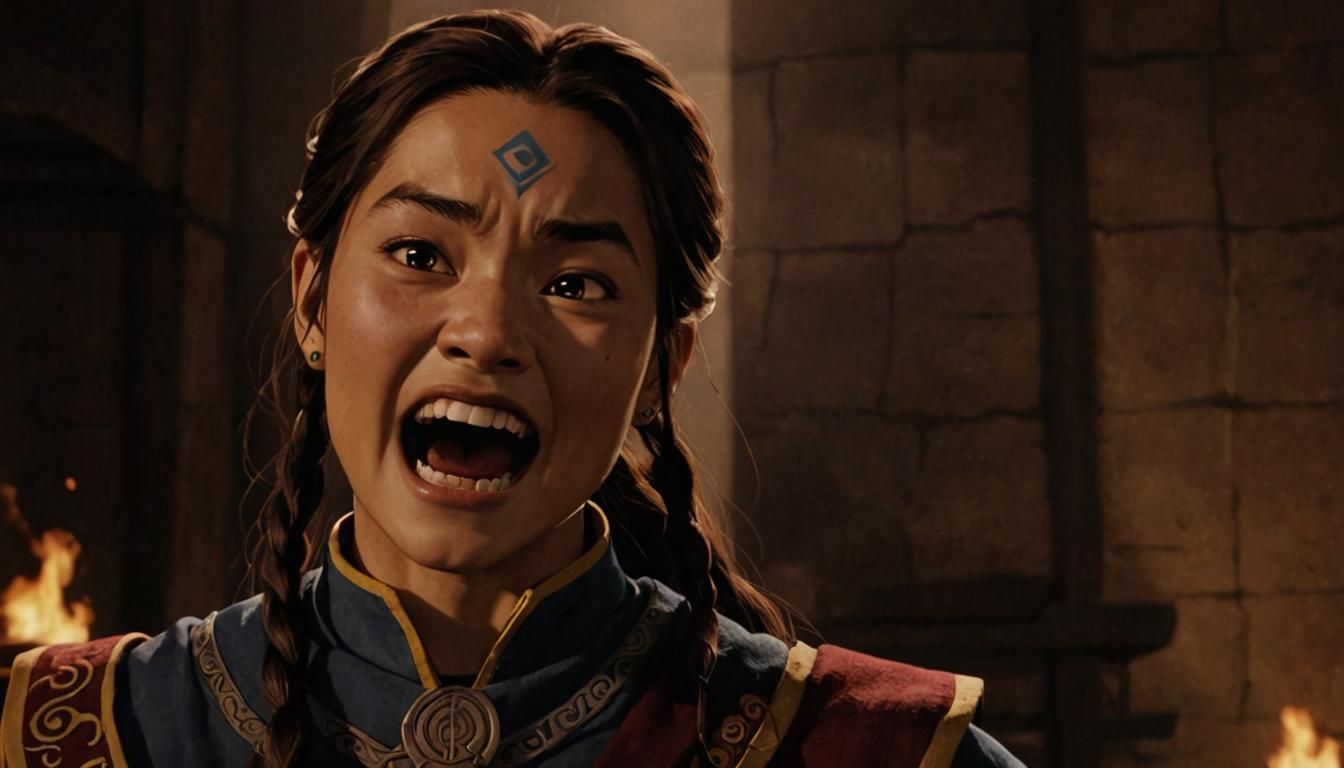 Katara as Vampire: Avatar Fan Art