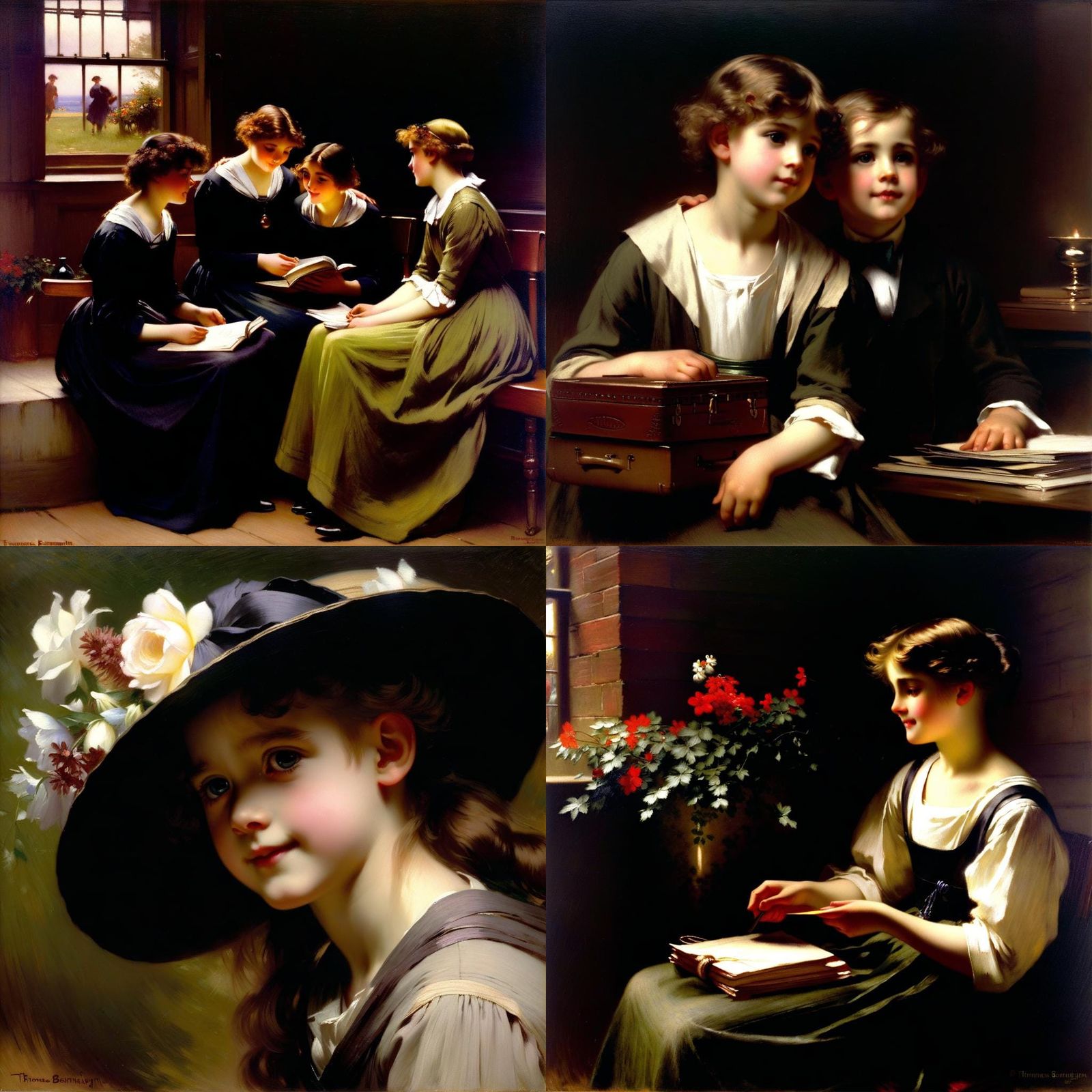 Victorian Portraiture: Evoking Emotion in Genre Scene