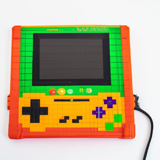 Retro Brick Game Handheld Console