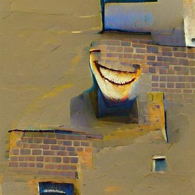Enigmatic Smiling Man Generated by AI