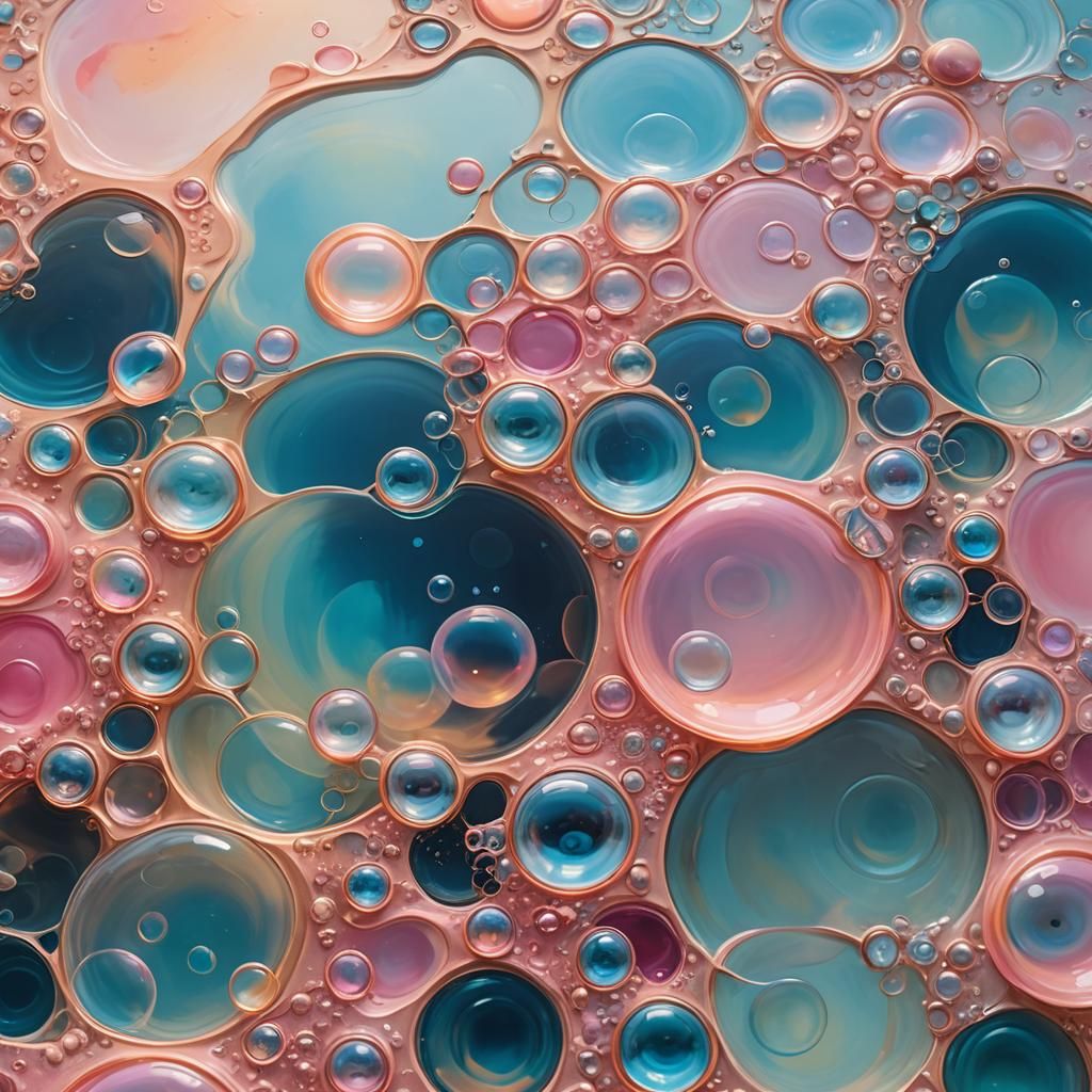 Surreal Translucent Bubbles Rise from Ocean Floor