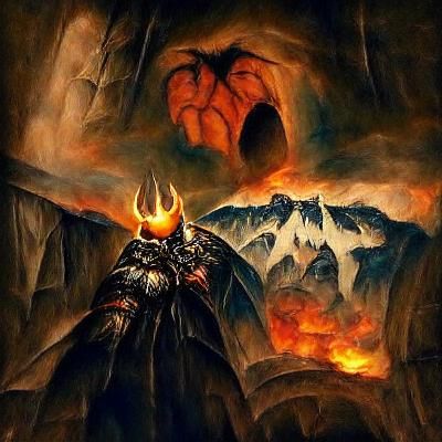 Balrog of Morgoth: A Fiery Depiction