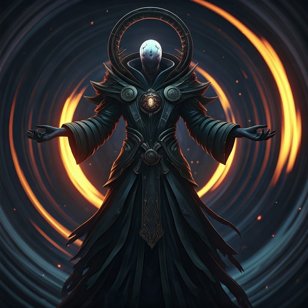 Chaos Incarnate in 3D Anime Art Style