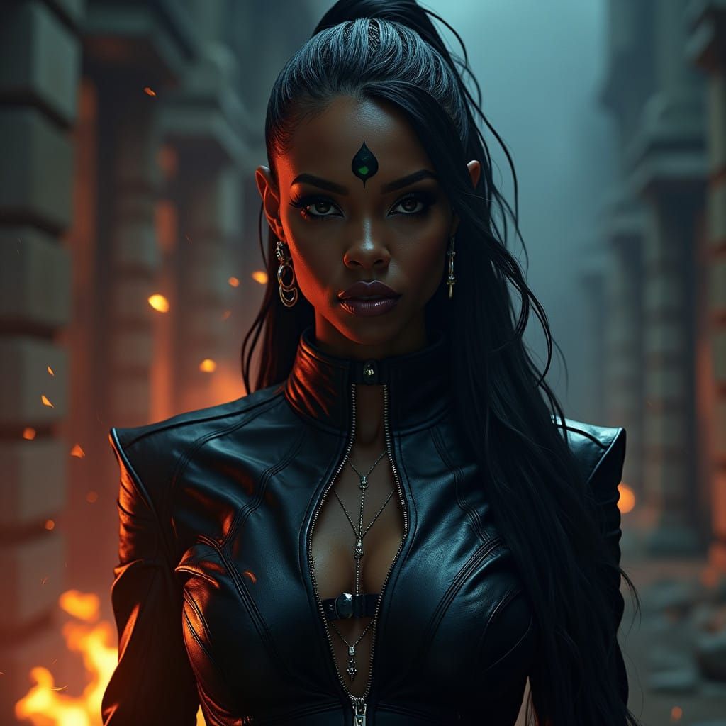 Dark Goddess Kemi Badenoch Rules over a Dystopian London in....