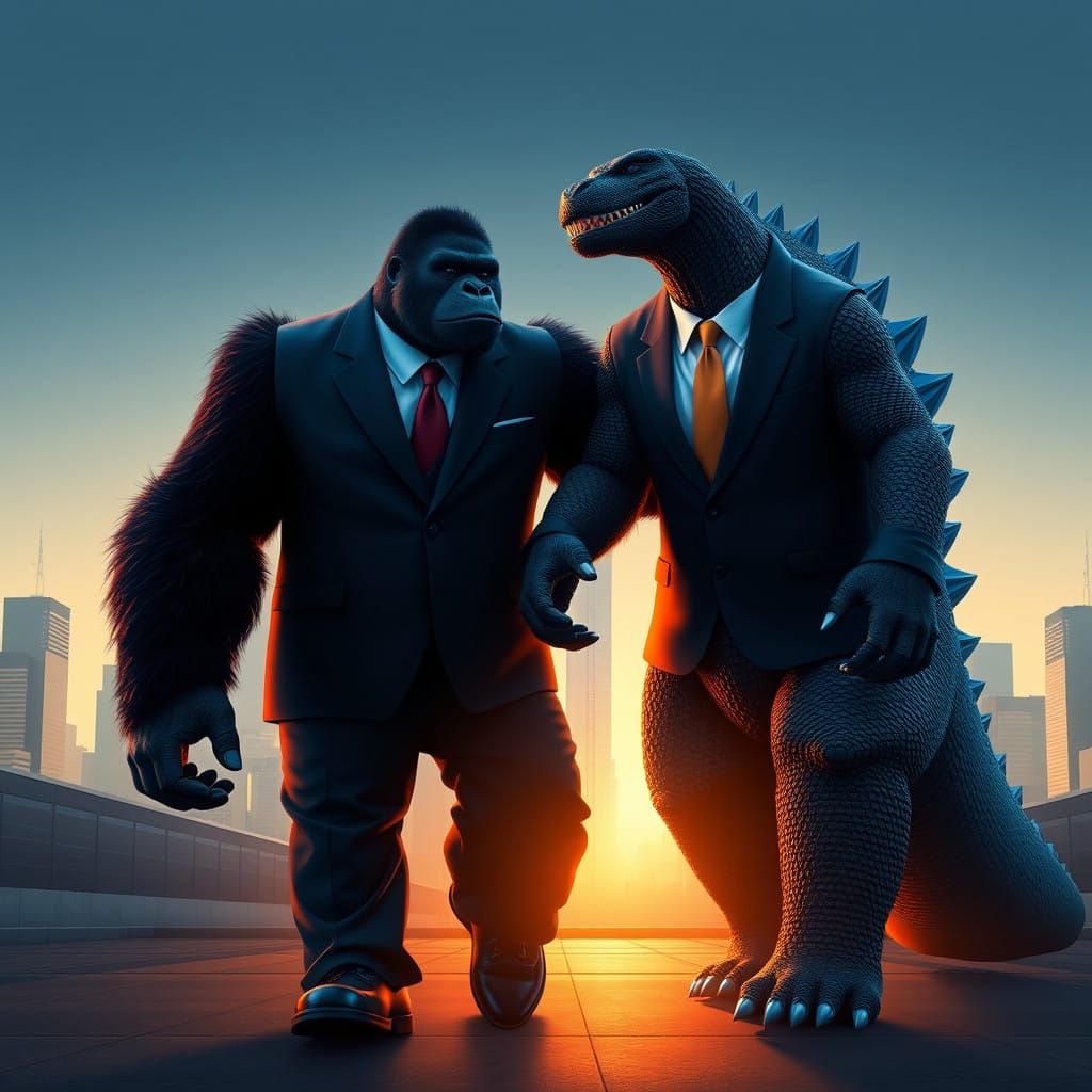 Fantasy Monstrosities Prepare for a High-Stakes Job Intervie...