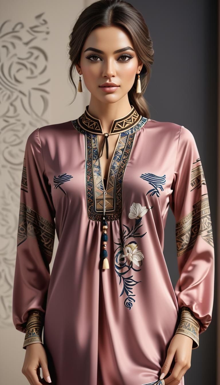 Realistic modern style feminine nighties chimes mockup , sym...