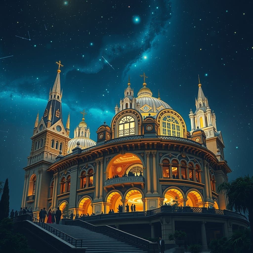 Opera House Gala in Epic 3D Style