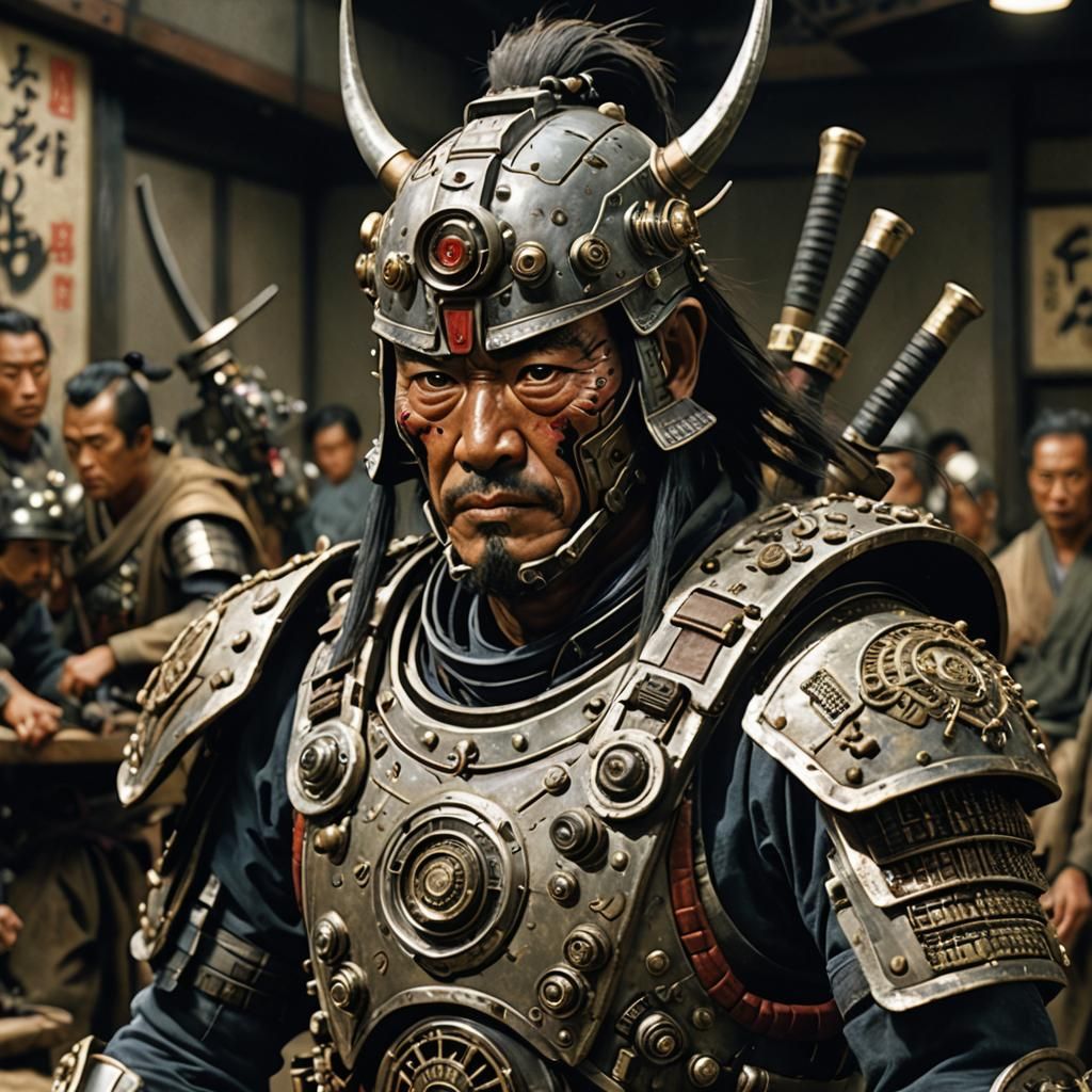 Futuristic Space Samurai Cyborgs: A Reimagining