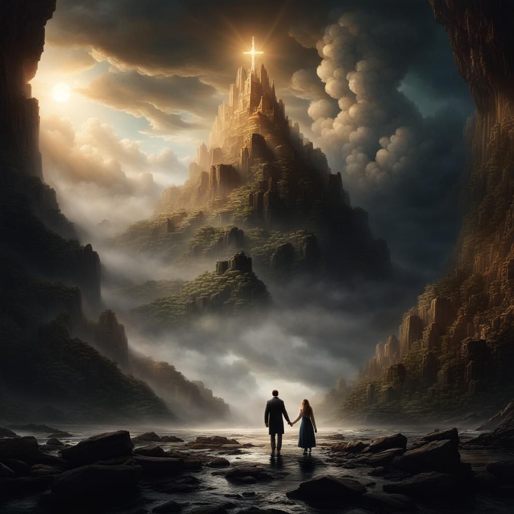 He is my Rock. He is my Foundation.  He guided me to the light. He reminded me of my Salvation. With the Trinity and me ...