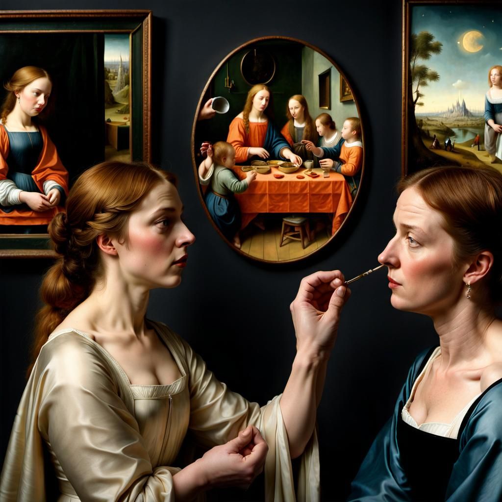 "Touching up the Rouge..."