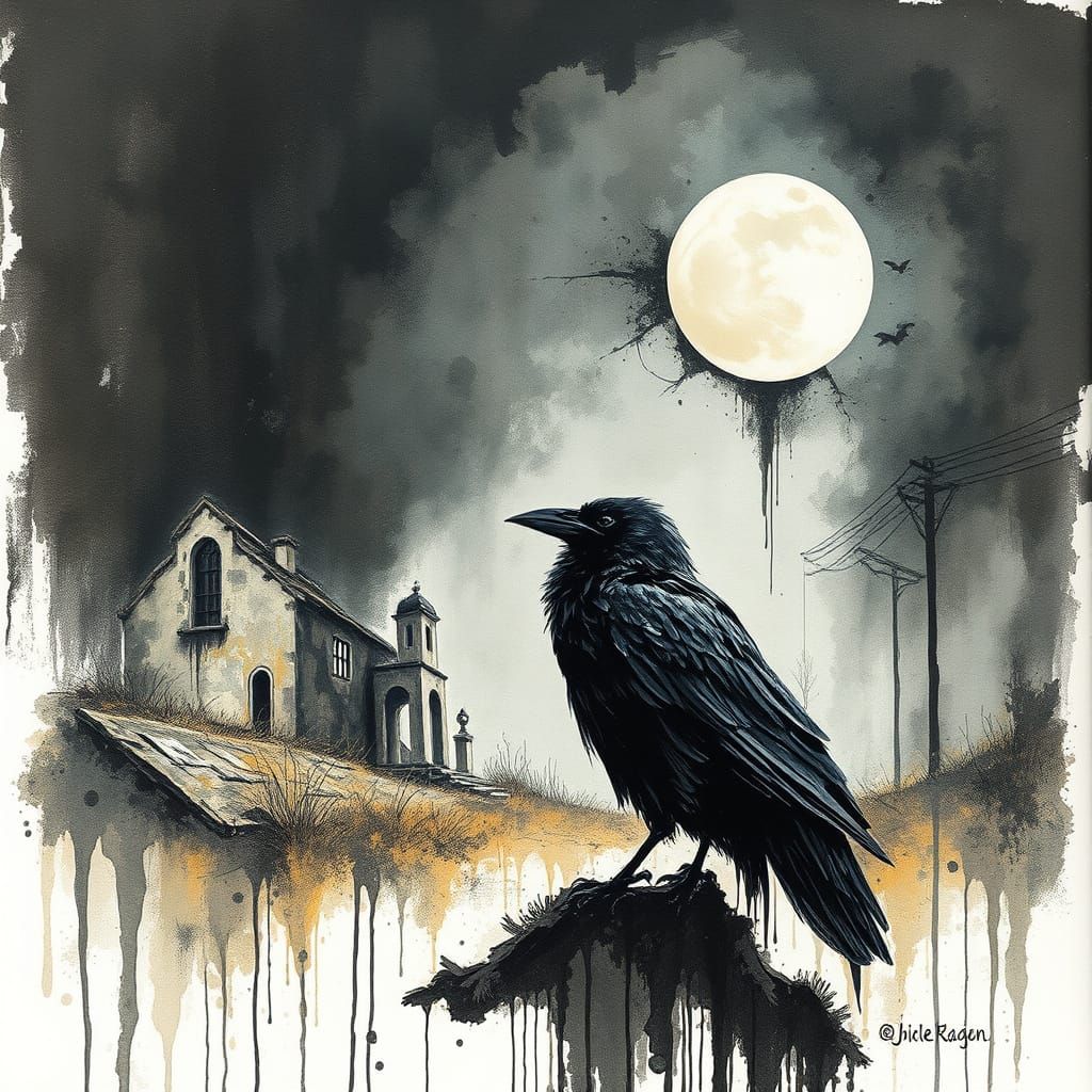 A raven in abandoned places #2
