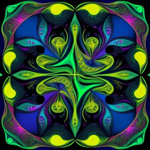 Vibrant Abstract Ink Splatters in Vector Art