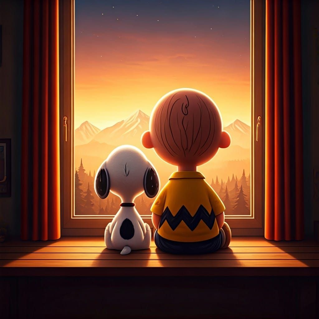 Serenity Amidst Burning Mountains